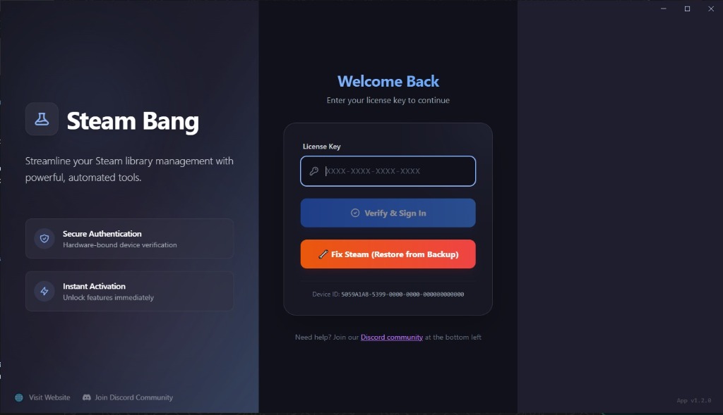 Login